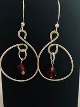 Load image into Gallery viewer, New ! Tania Snihur silver sculptural earrings