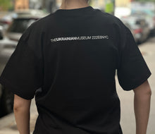 Load image into Gallery viewer, Sale ! Alexandra Exter Black cotton Tshirt featuring “Abstract Cubist” on front