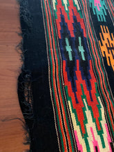 Load image into Gallery viewer, Woven oversized Vintage wool Lizhnyk 80" x 53"