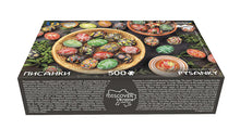 Load image into Gallery viewer, Ukrainian Puzzles 500 pc Pysanky - Писанки Ukrainian Easter Eggs puzzle.Made in Ukraine