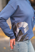 Load image into Gallery viewer, Sale ! Alexandra Exter fleece crewneck sweatshirt featuring “Abstract Composition”