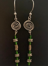 Load image into Gallery viewer, New ! Tania Snihur silver sculptural earrings