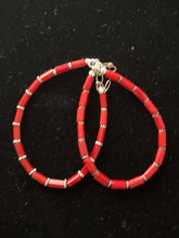 Load image into Gallery viewer, Nina Lapchyk 6.5" coral bracelets