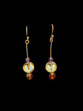Load image into Gallery viewer, New! Tania Snihur gold sculptural wire earrings