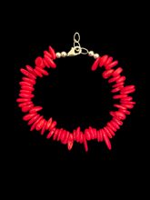 Load image into Gallery viewer, Nina Lapchyk 6.5" coral bracelets