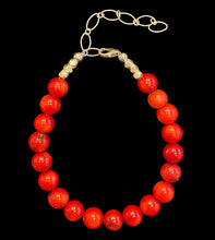 Load image into Gallery viewer, Nina Lapchyk 6.5" coral bracelets