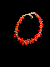 Load image into Gallery viewer, Nina Lapchyk 6.5" coral bracelets