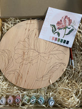 Load image into Gallery viewer, Zrobyv Tato Paint by Numbers Peonies or Lanscape Дерев’яне панно по номерах