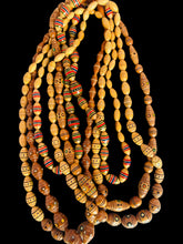 Load image into Gallery viewer, Wooden Necklace  made in Ukraine   $15 each
