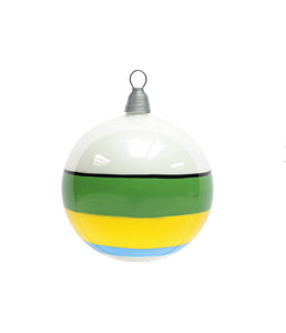 Kazimir Malevich individual hand painted glass Christmas ornaments, made in Ukraine  by Grono Shop