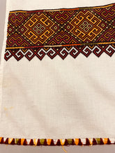 Load image into Gallery viewer, Embroidered Vintage Rushnyk (Runner )with multicolor nyzynka embroidery  66” x 13 1/2”
