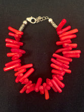 Load image into Gallery viewer, Nina Lapchyk 6.5&quot; coral bracelets
