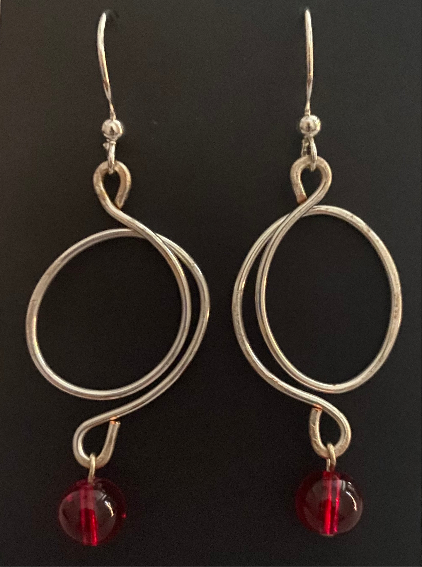 New ! Tania Snihur silver sculptural earrings