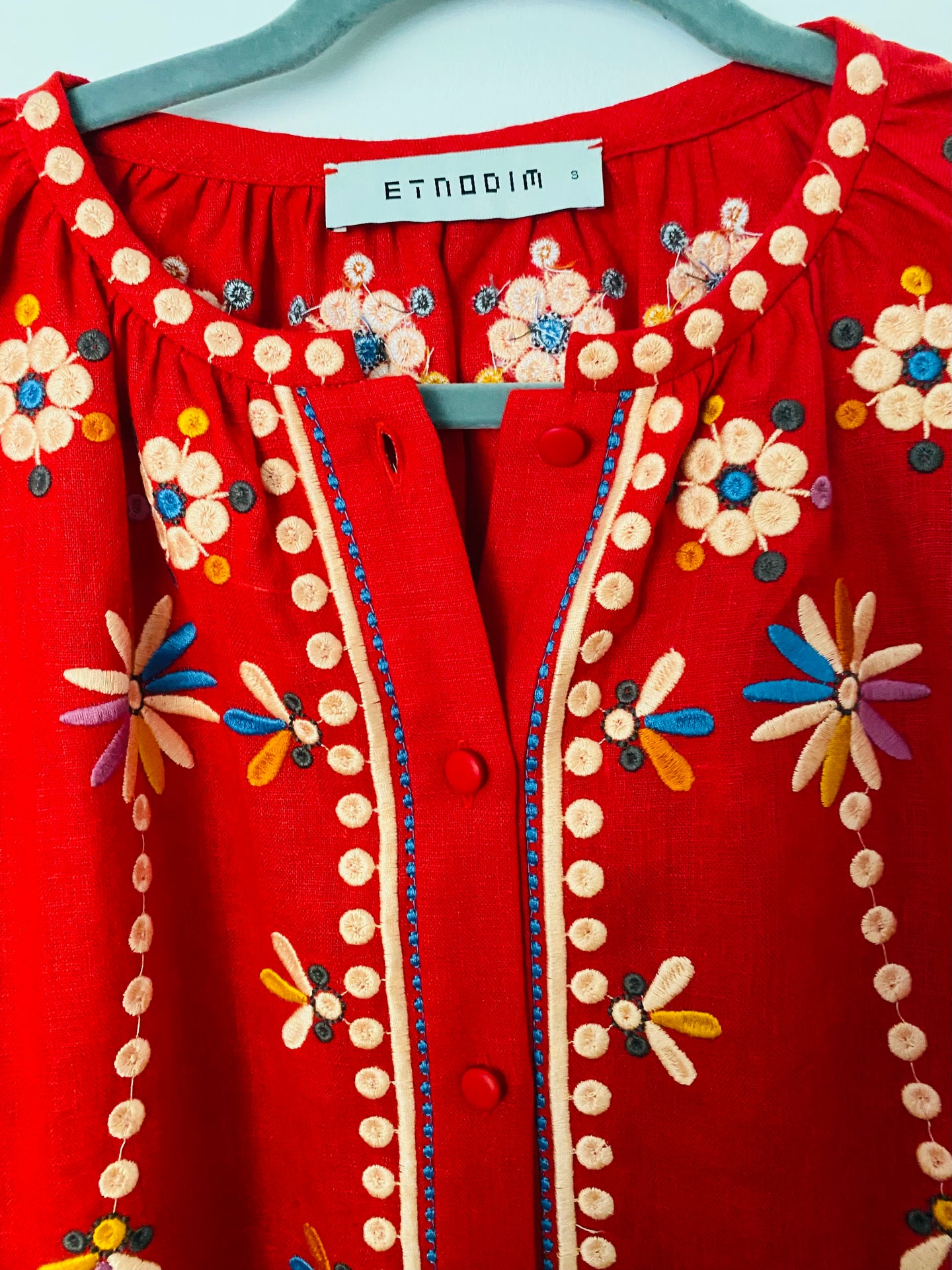 Womens  Contemporary Embroidered Dress from ETNODIM   #295