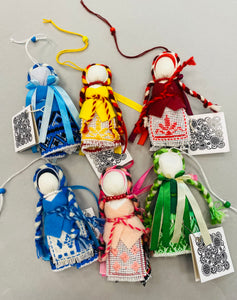 4” Motanka Doll as hanging ornament from Bakhmut Creative Workshop