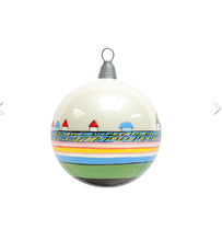 Load image into Gallery viewer, Kazimir Malevich individual hand painted glass Christmas ornaments, made in Ukraine  by Grono Shop
