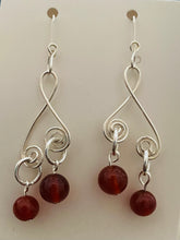 Load image into Gallery viewer, New! Tania Snihur silver sculptural earrings
