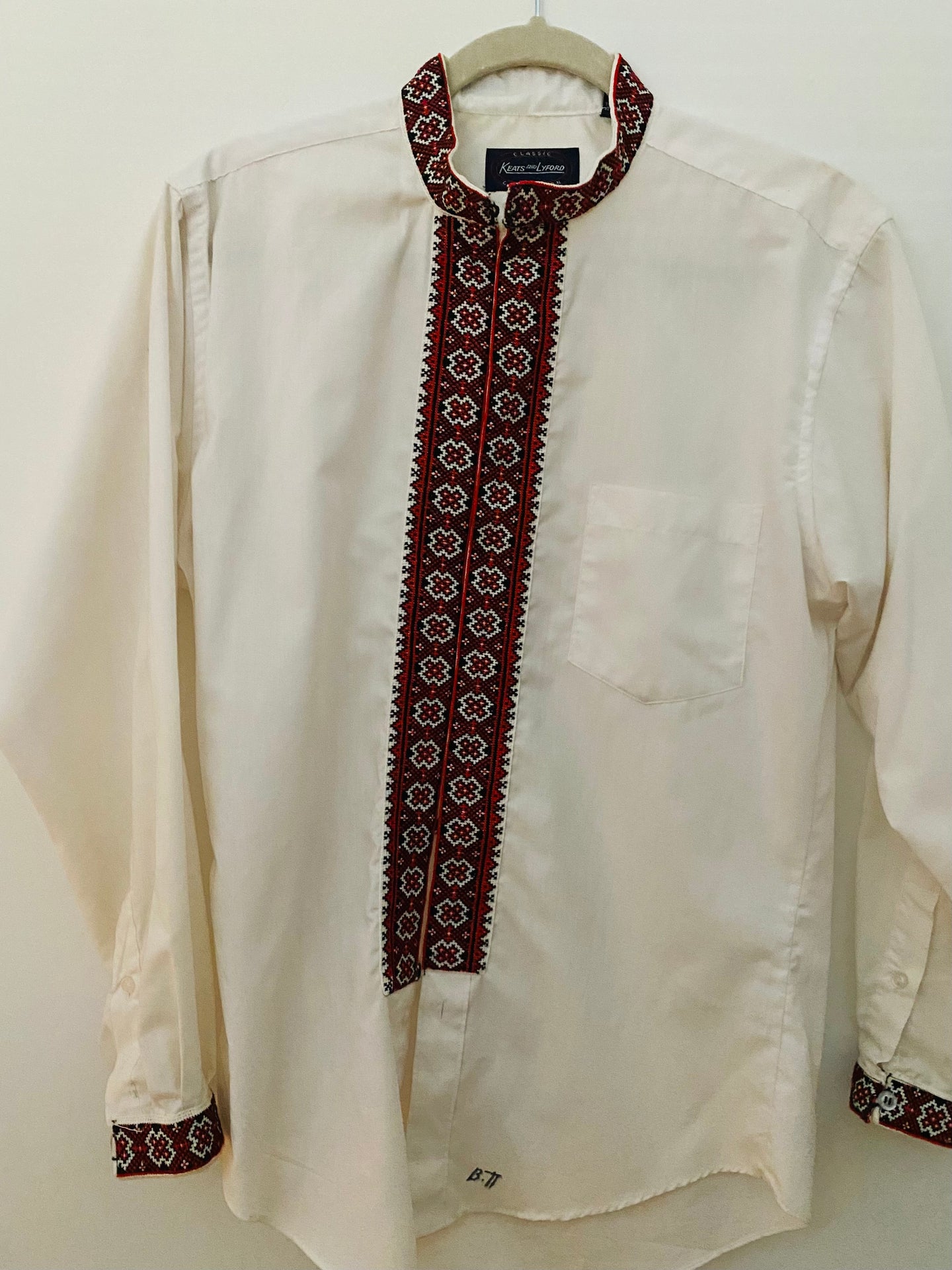 Men's Embroidered Shirt   # 905