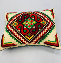 Load image into Gallery viewer, Embroidered  Vintage Pillow   16&quot; x 12&quot;
