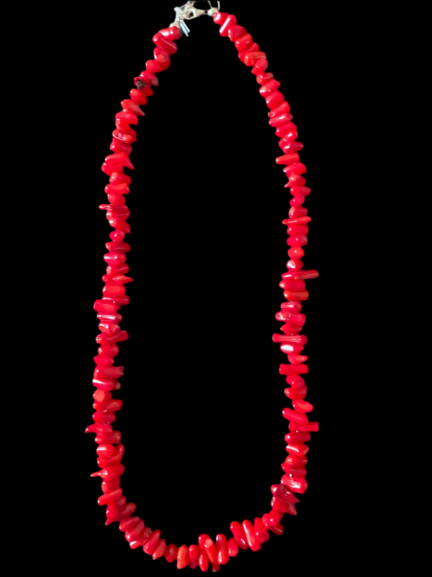Nina Lapchyk 18” Coral Branch Bead Necklace #92