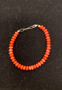 Nina Lapchyk 6.5" coral bracelets