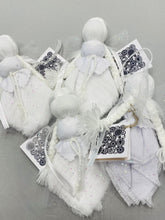Load image into Gallery viewer, 5 1/2” Snow Angel Hanging Motanka ornament from Bakhmut Creative Workshop
