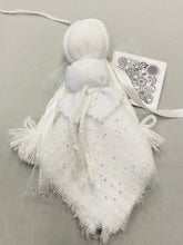 Load image into Gallery viewer, 5 1/2” Snow Angel Hanging Motanka ornament from Bakhmut Creative Workshop
