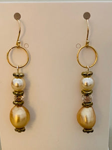 New ! Tania Snihur gold jewelry earrings