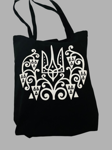 Tryzub Tote  original design by Heorhii Narbut