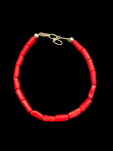Load image into Gallery viewer, Nina Lapchyk 6.5&quot; coral bracelets
