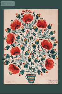 Village to Modern card  Nadia Bilokin Decoratif Motif   1935