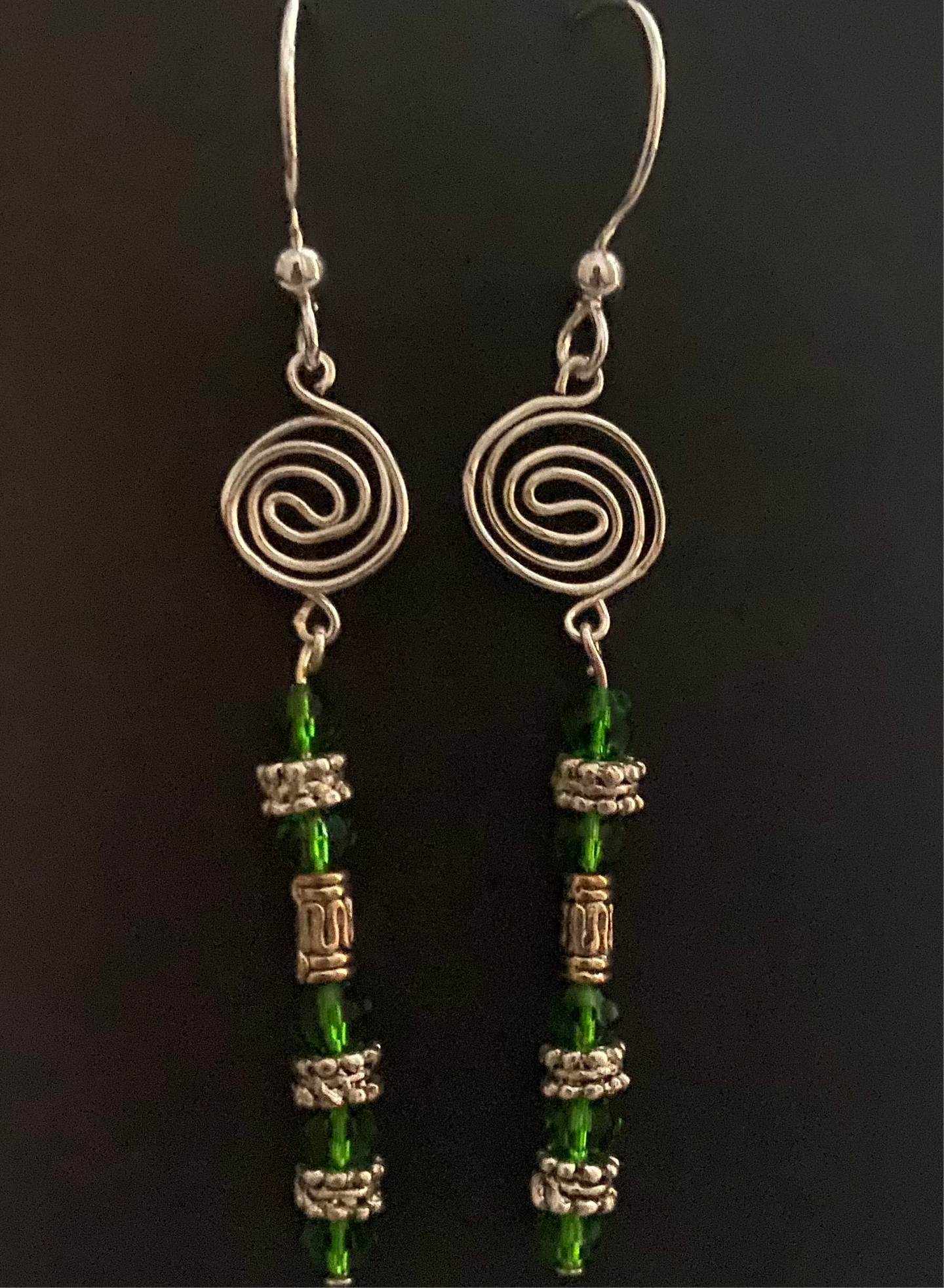 New ! Tania Snihur silver sculptural earrings