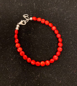 Nina Lapchyk 6.5" coral bracelets