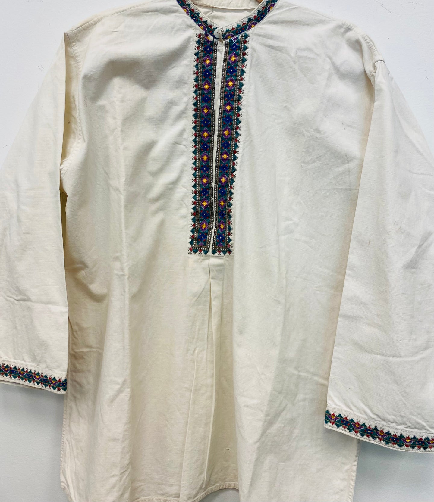 Boys Vintage  Embroidered shirt  #87