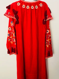 Womens  Contemporary Embroidered Dress from ETNODIM   #295