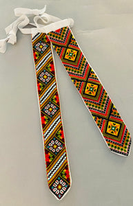 Embroidered Ties