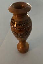 Load image into Gallery viewer, Carved Vase (Inlaid w/ mother of pearl ,beads)  #12
