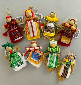 5” Motanka Doll as hanging ornament from Bakhmut Creative Workshop