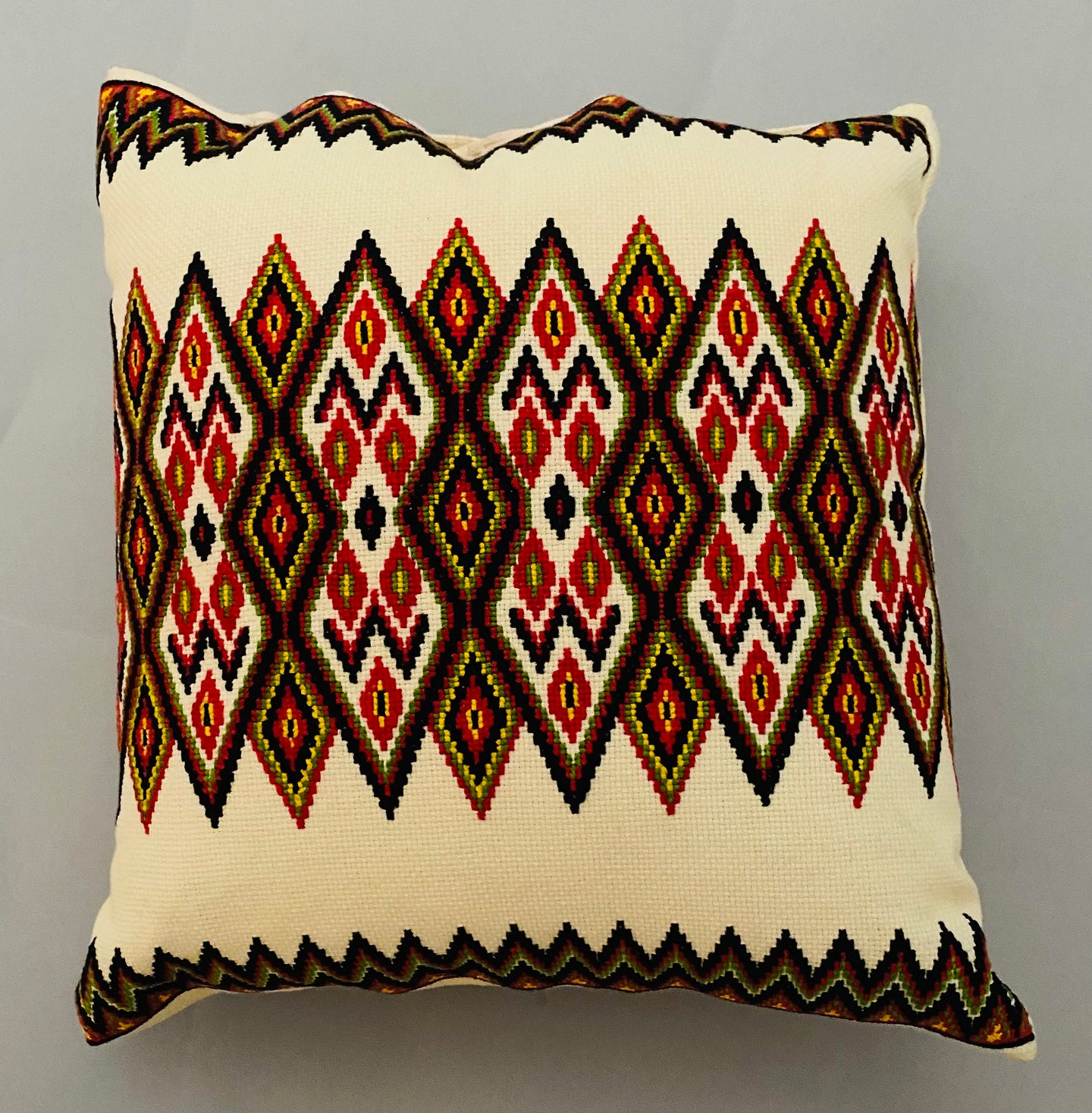 Embroidered  Vintage Pillow  13