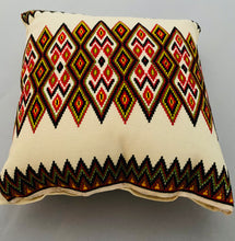 Load image into Gallery viewer, Embroidered  Vintage Pillow  13&quot; x 13&quot;
