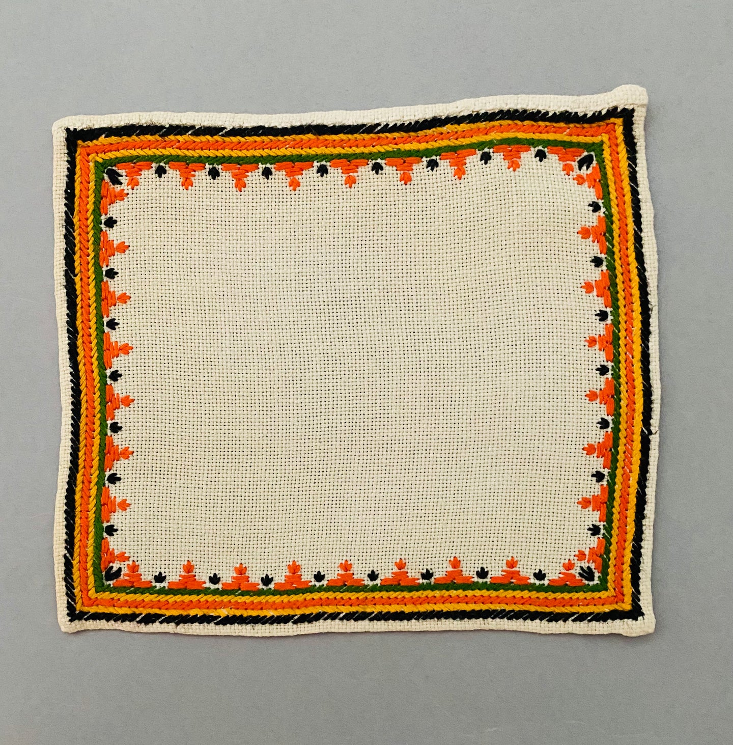 Embroidered  Servetka with nyzynka embroidery  6.5