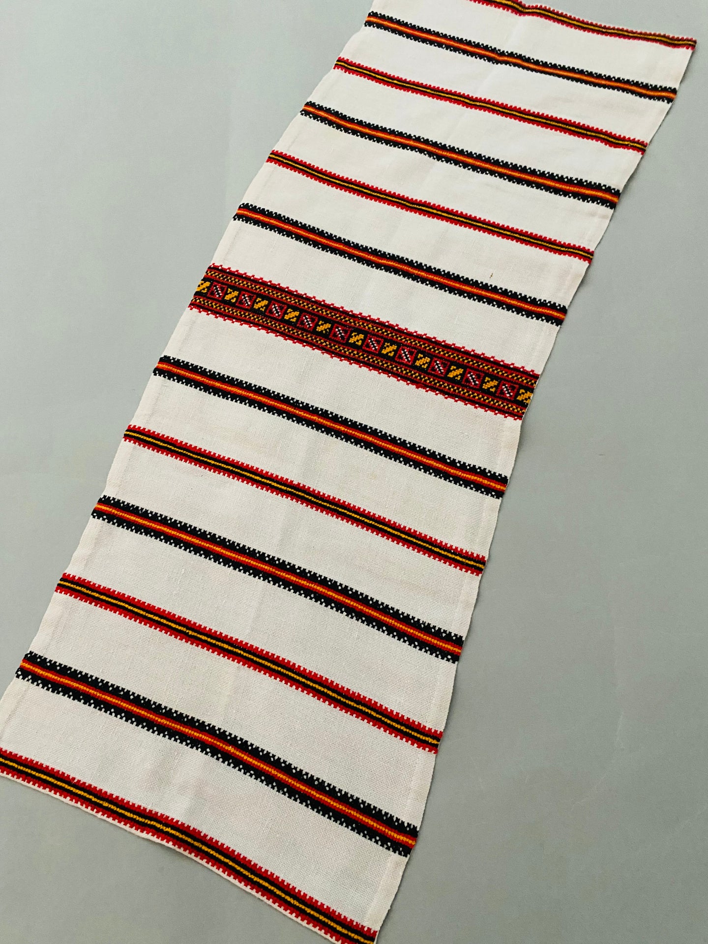 Embroidered  Vintage Rushnyk (Runner )with multicolor embroidery 30