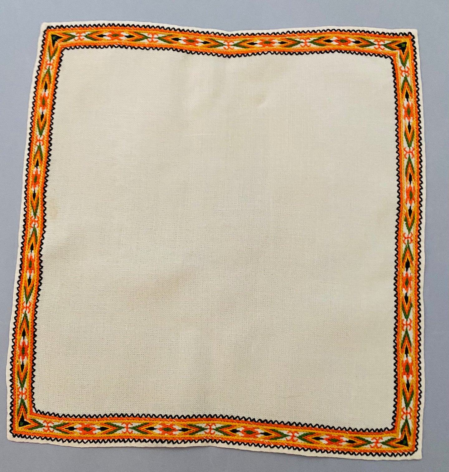 Embroidered Servetka with nyzynka,flat stitch embroidery  14