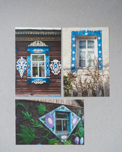 Load image into Gallery viewer, New! Old Khata Project : photographs of old houses from all the oblasts in Ukraine : set of 20 Postcards

