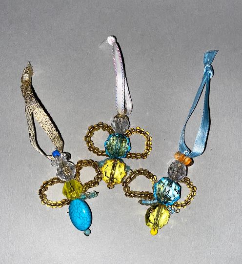 Crystal Angel Ornaments