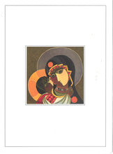 Load image into Gallery viewer, Christmas Halyna Mazepa  The Blessed Virgin and Child   Individual card
