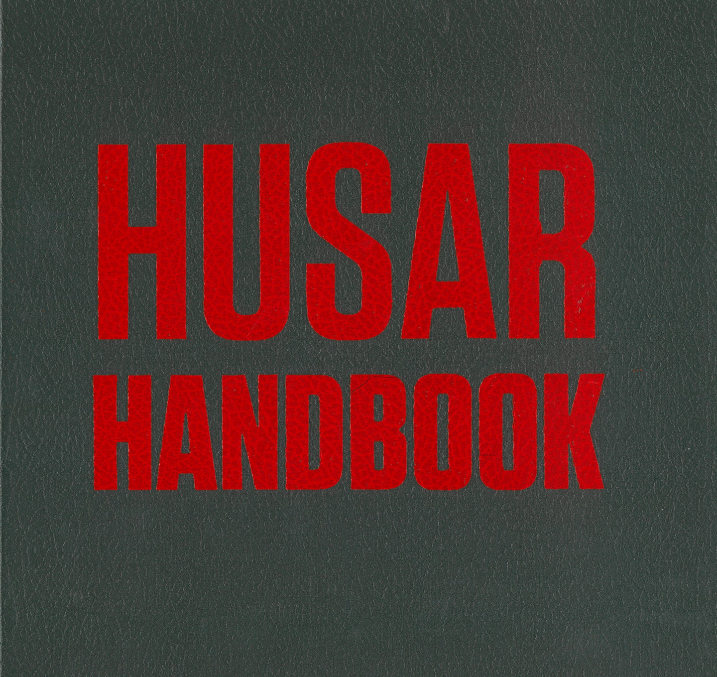 Hussar Handbook