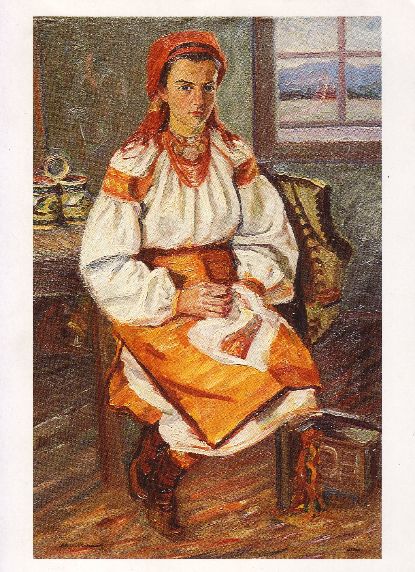 Mychajlo Moroz “Hutsulka” card