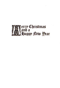 Miniature from the Izbornyk of 1073  Individual Christmas card