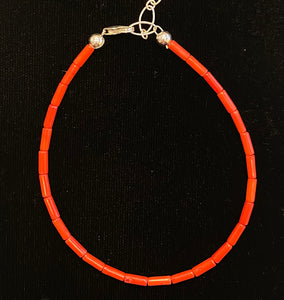 Nina Lapchyk 6.5" coral bracelets